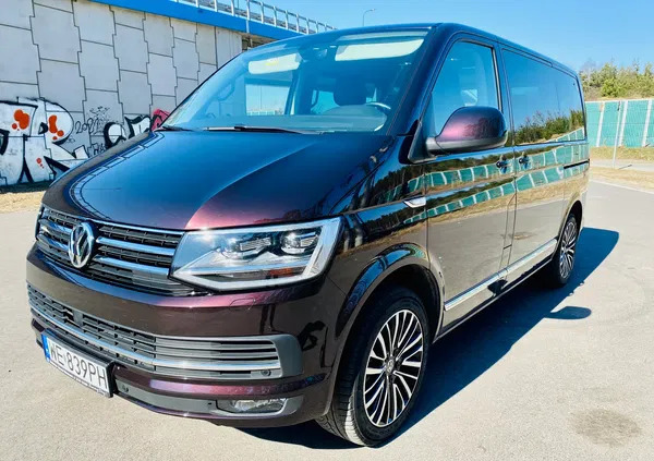 samochody osobowe Volkswagen Caravelle cena 179000 przebieg: 131000, rok produkcji 2017 z Warszawa